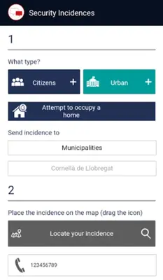 Citizen Security-Esplugues android App screenshot 5